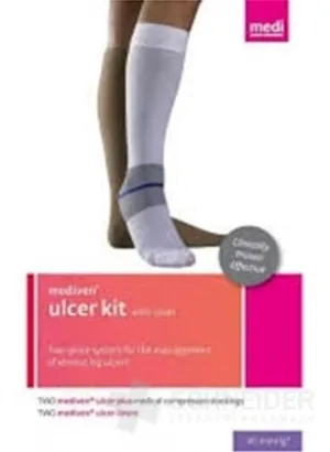 MEDIVEN ULCER KIT PANČUCHY LÝTKOVÉ