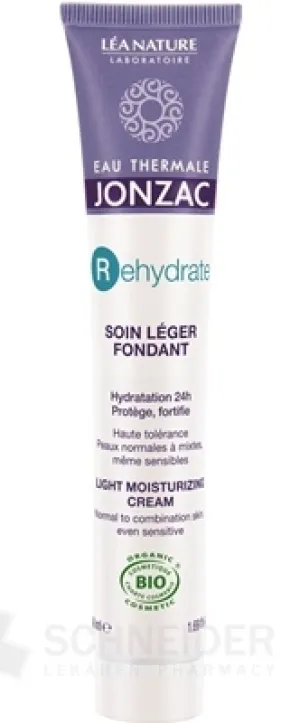 JONZAC Rehydrate Ľahký HYDRATAČNÝ KRÉM BIO