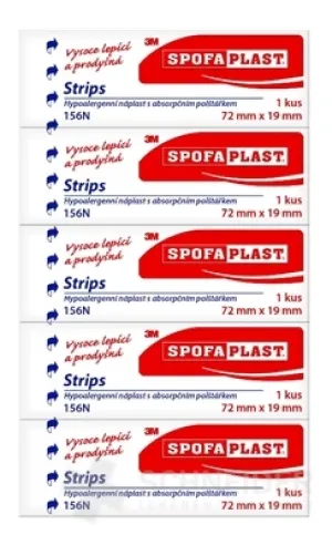 3M SPOFAPLAST č.156N Náplasť strips