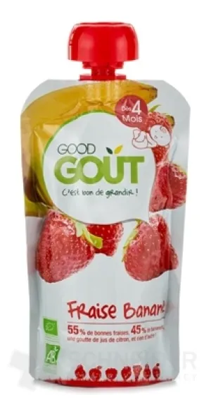 Good Gout BIO Jahoda s banánom