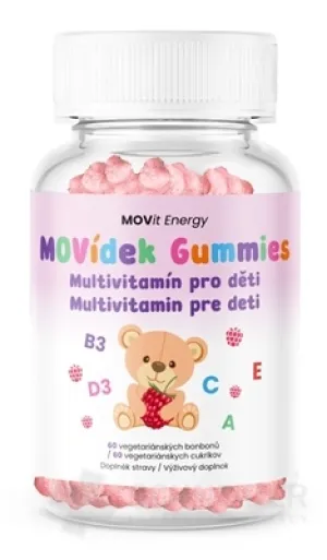 MOVit MOVídek Gummies - Multivitamín pre deti