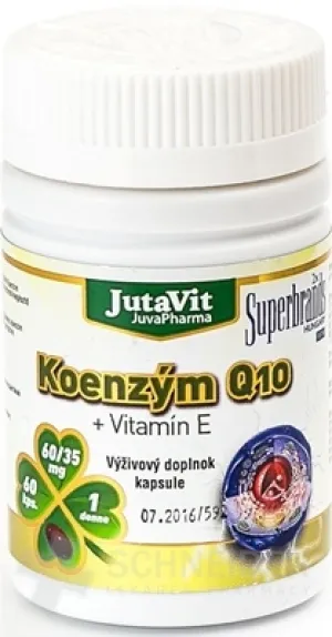 JutaVit Koenzým Q10 + Vitamín E