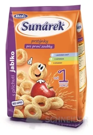 Sunárek Detský snack Prstienky