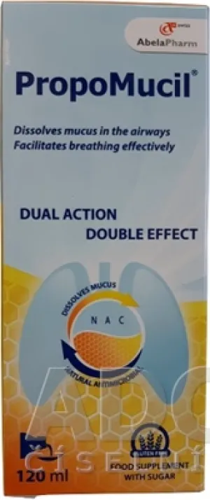 PropoMucil pre dospelých sirup 120 ml