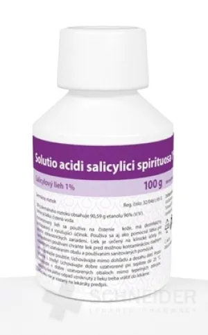 Solutio acidi salicylici spirituosa 1 %