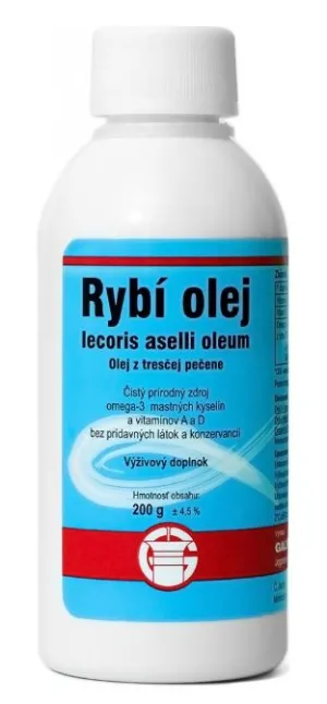 Rybí olej, Olej z tresčej pečene