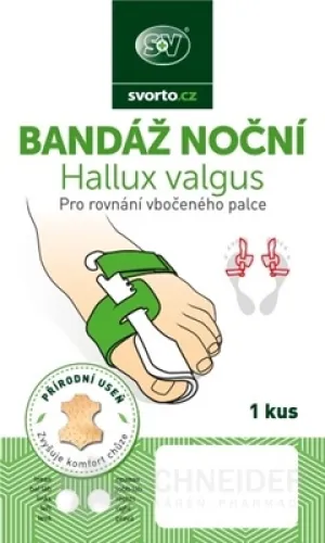 svorto BANDÁŽ NOČNÁ Hallux Valgus