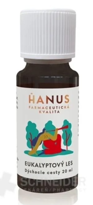 HANUS ZMES SILÍC EUKALYPTOVÝ LES, Dýchacie cesty