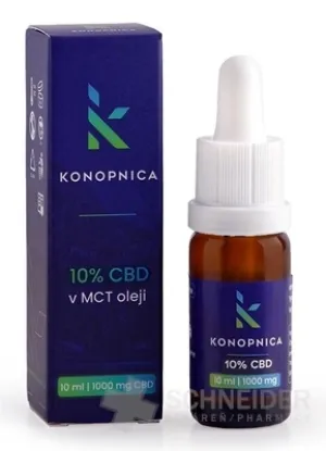 konopnica CBD Olej 10 % CBD
