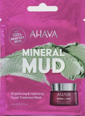 AHAVA Rozjasňujúca a hydratačná bahenná maska pre citlivú pleť Obsah: 6ml