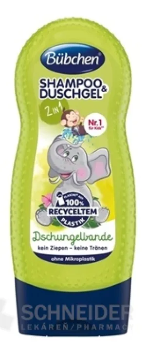 BUBCHEN KIDS SHP+SPRCH. GÉL 2v1 PARTIČKA Z DŽUNGLE