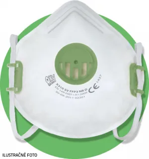 Ochranná maska / respirátor FFP3 s ventilom