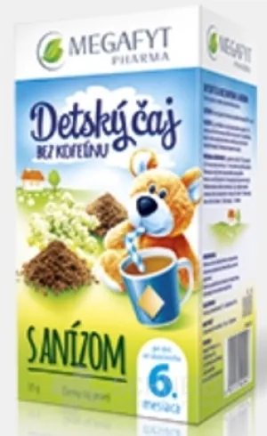 MEGAFYT Detský čaj Bez kofeínu S ANÍZOM