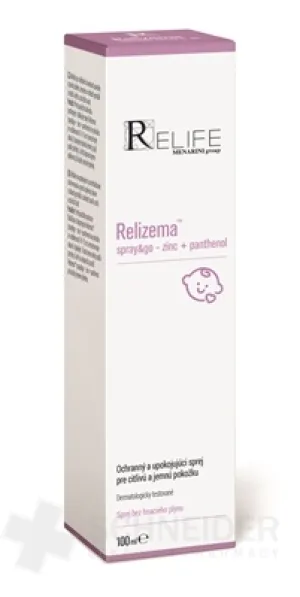 Relizema spray&go – zinc + panthenol