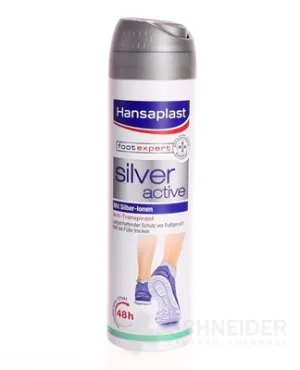 HANSAPLAST sprej na nohy SILVER active