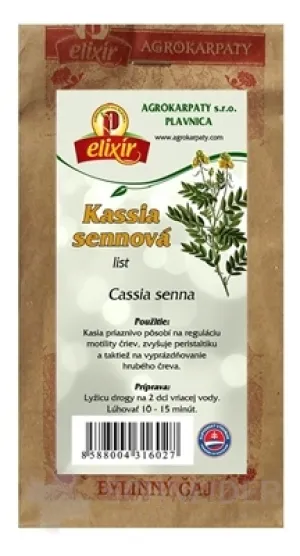 AGROKARPATY KASSIA SENNOVÁ list