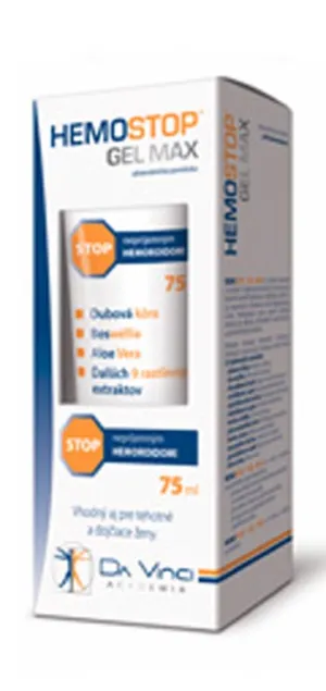 Hemostop gél MAX - DA VINCI 75 ml