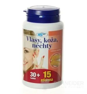 Vlasy, koža, nechty