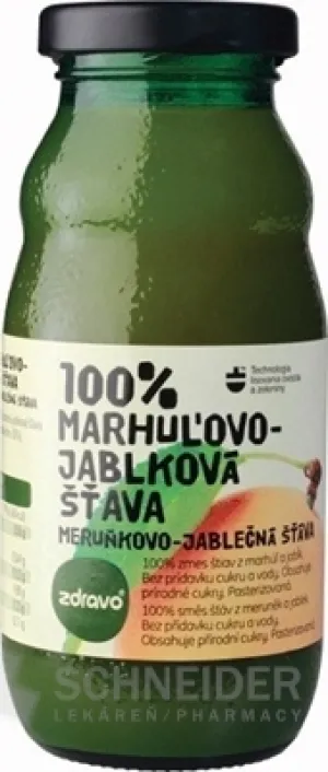 zdravo 100% MARHUĽOVO-JABLKOVÁ ŠŤAVA