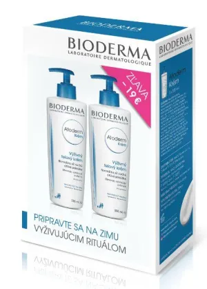 Bioderma Atoderm Telový krém 2x500ml
