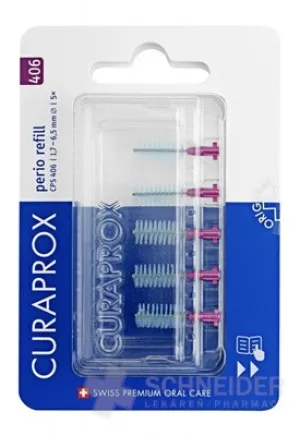 CURAPROX CPS 406 perio refill fialová