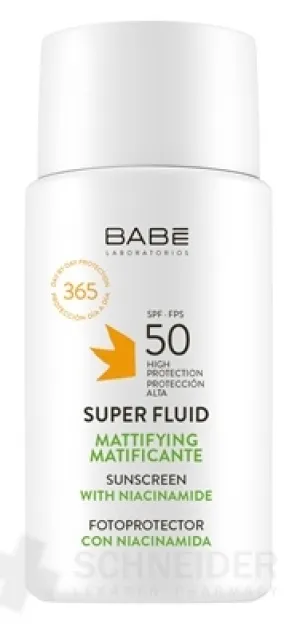 BABÉ SUPER FLUID OIL FREE SPF50