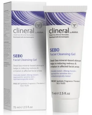 Clineral SEBO Čistiací gél na tvár 75ml