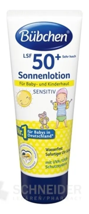 BUBCHEN OPAĽOVACIE LOTION OF50+ SENSITIVE