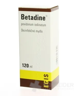 Betadine dezinfekčné mydlo 75 mg/ml