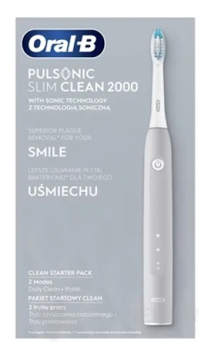 Oral-B PULSONIC SLIM CLEAN 2000 Silver