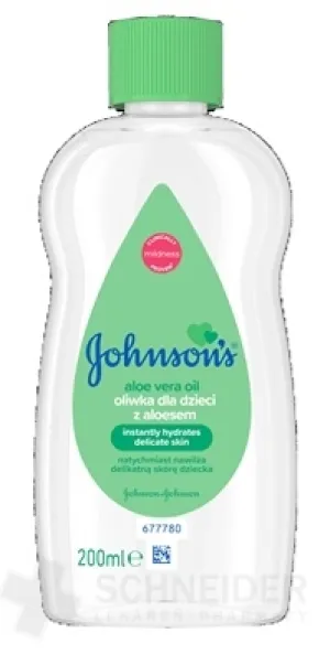 Johnson's Detský olej s aloe vera