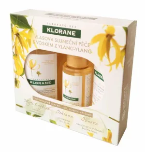 Klorane Ylang-Ylang slnečná starostlivosť travel kit 3ks