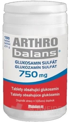 Vitabalans ARTHRObalans GLUKÓZAMÍN SULFÁT 750 mg