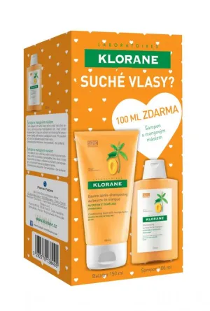 Klorane  Mango balzam + Mango šampón
