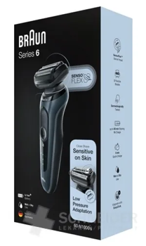 BRAUN Series 6 61-N1000s Black