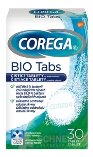 COREGA BIO TABS ANTIBAKTERIALNA