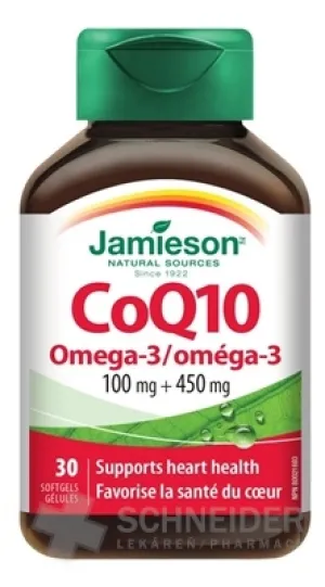 JAMIESON KOENZÝM Q10 S OMEGA-3