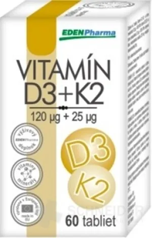 EDENPharma VITAMÍN D3 + K2