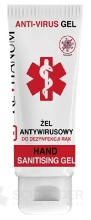 REVITANUM antivírusový dezinfekčný gél