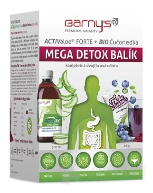 Barny's ACTIValoe Forte+BIO Čučoriedka MEGA DETOX