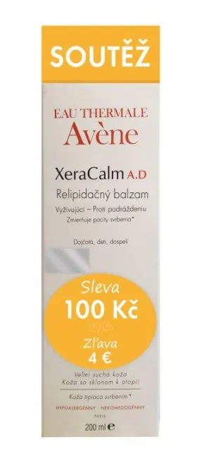 Avene XeraCalm A.D relipidačný balzam 200ml