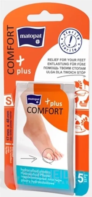 matopat COMFORT plus Náplasť hydrokoloidná