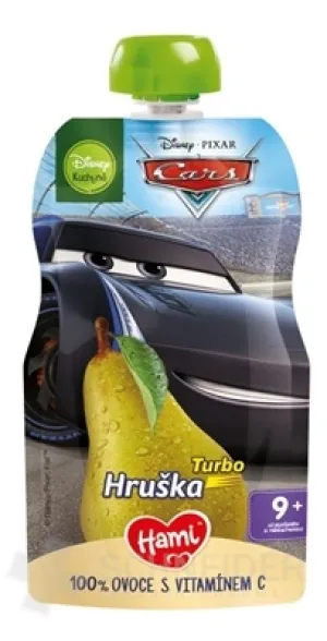 Hami Disney Cars ovocná kapsička Hruška