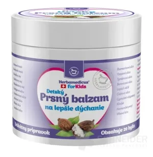 HERBAMEDICUS Detský Prsný balzam