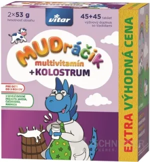 VITAR MUDráčik multivitamín + kolostrum