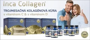Inca Collagen Trojmesačná kolagénová kúra+vit.C&D