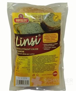 LINSI - bezgluténový chlieb s ľanom