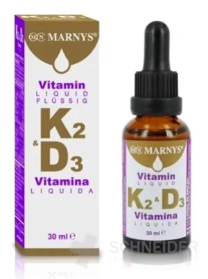 MARNYS Vitamín K2 a D3 tekutý