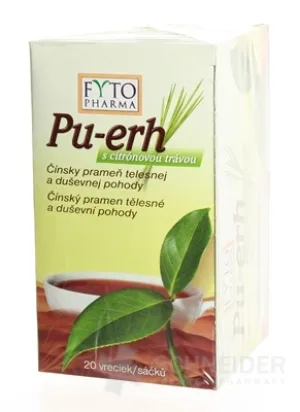 FYTO Pu-erh s citrónovou trávou