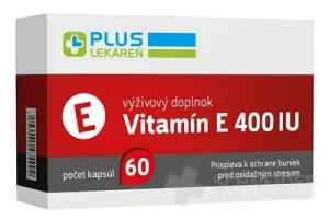 PLUS LEKÁREŇ Vitamín E 400 IU